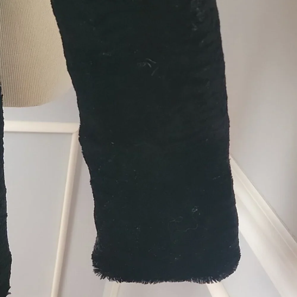 AMERICAN GIRL Rebecca Black Faux Fur Satin Winter Holiday Party Dress Pea Coat 7
